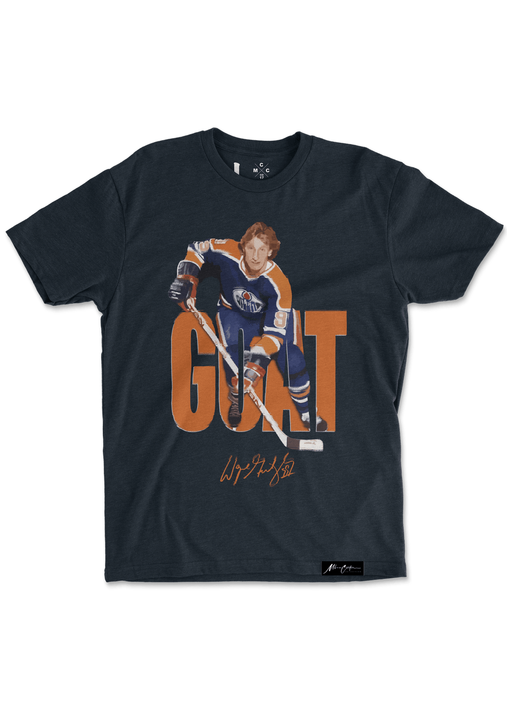Miles Carter Designs Shirt 99 - Wayne Gretzky (Oilers)