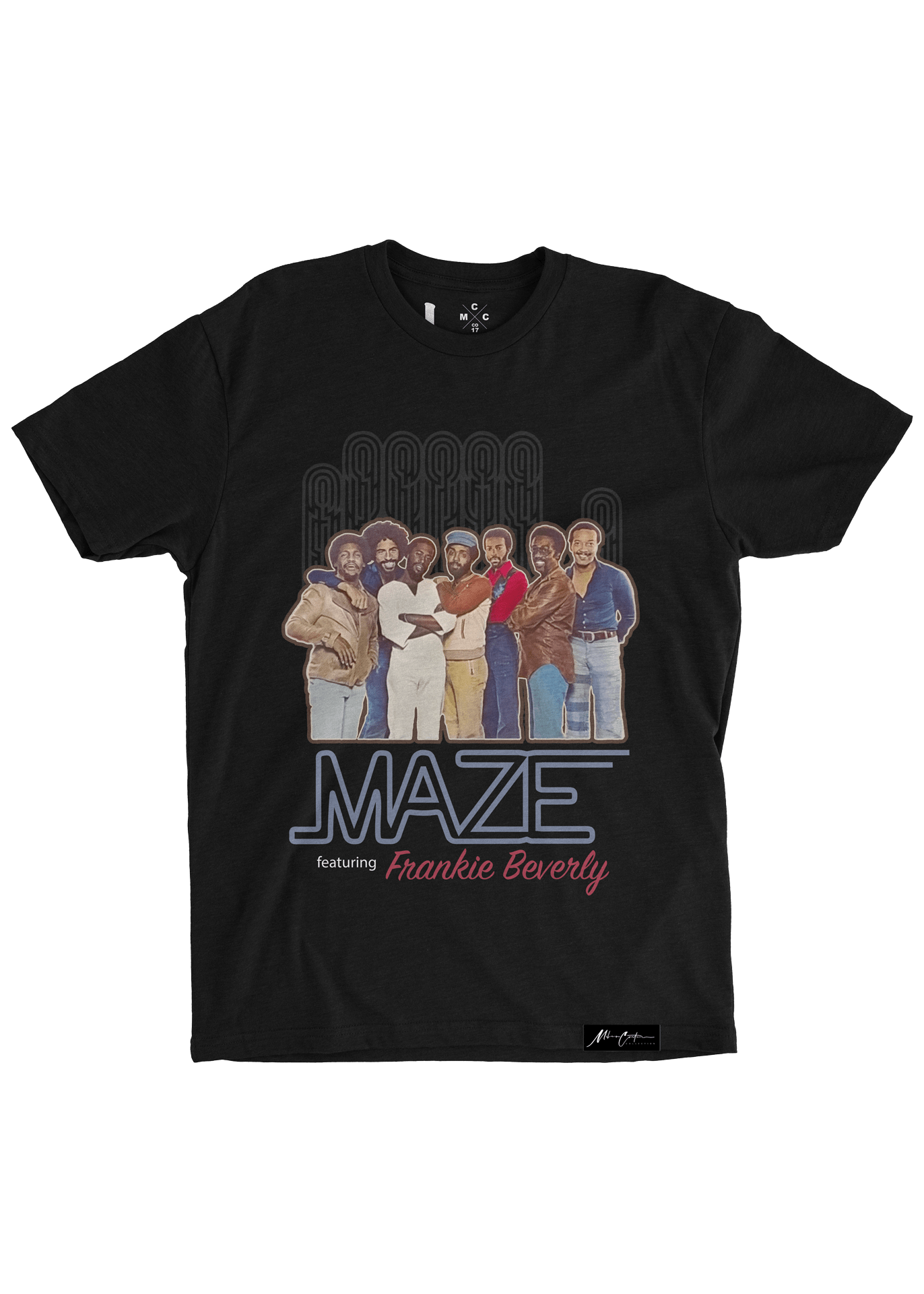 Miles Carter Designs Shirt S Back In Stride - Maze ft  FB (BL)
