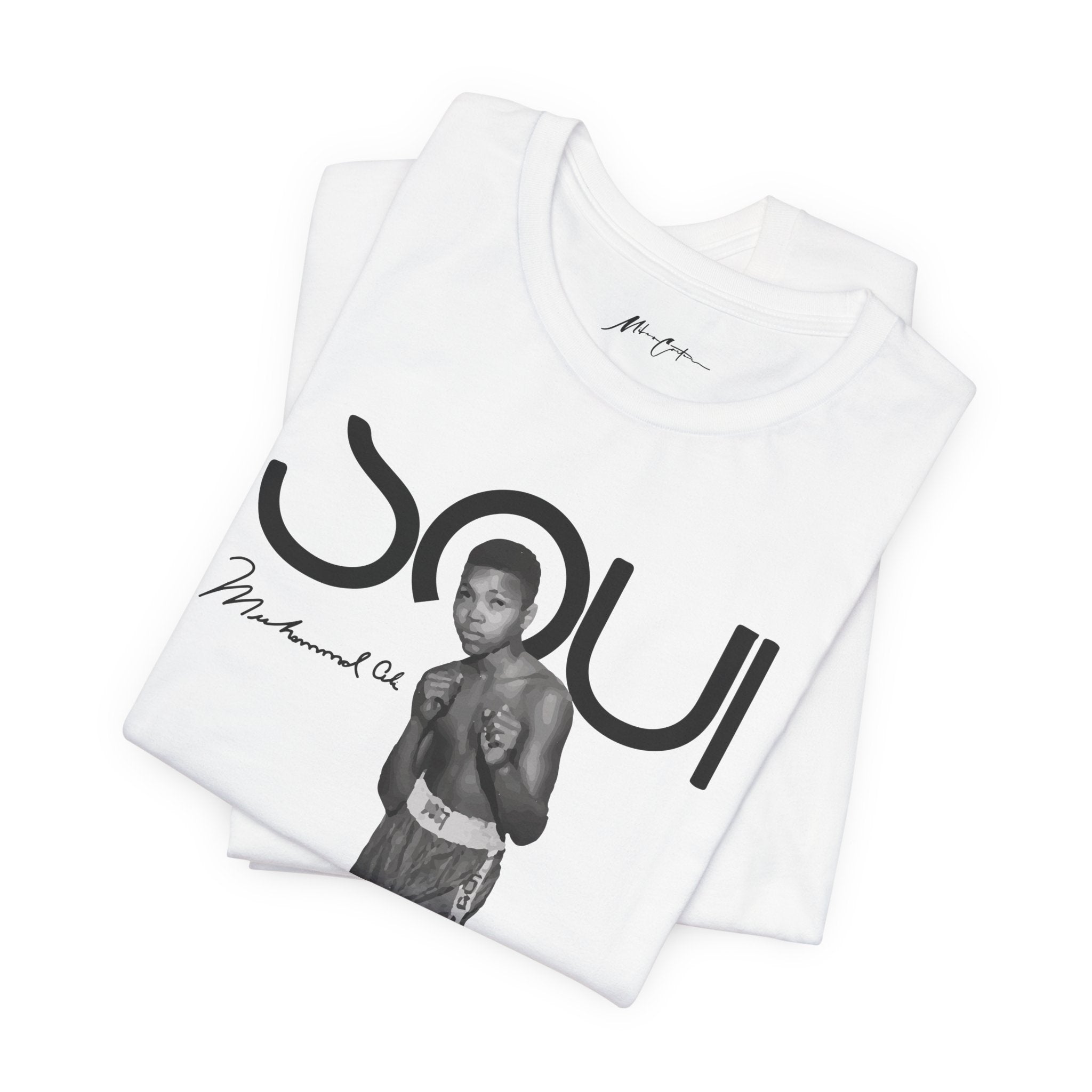 Printify T-Shirt Muhammad Ali “Rumble Young Man Rumble” | Soul Series