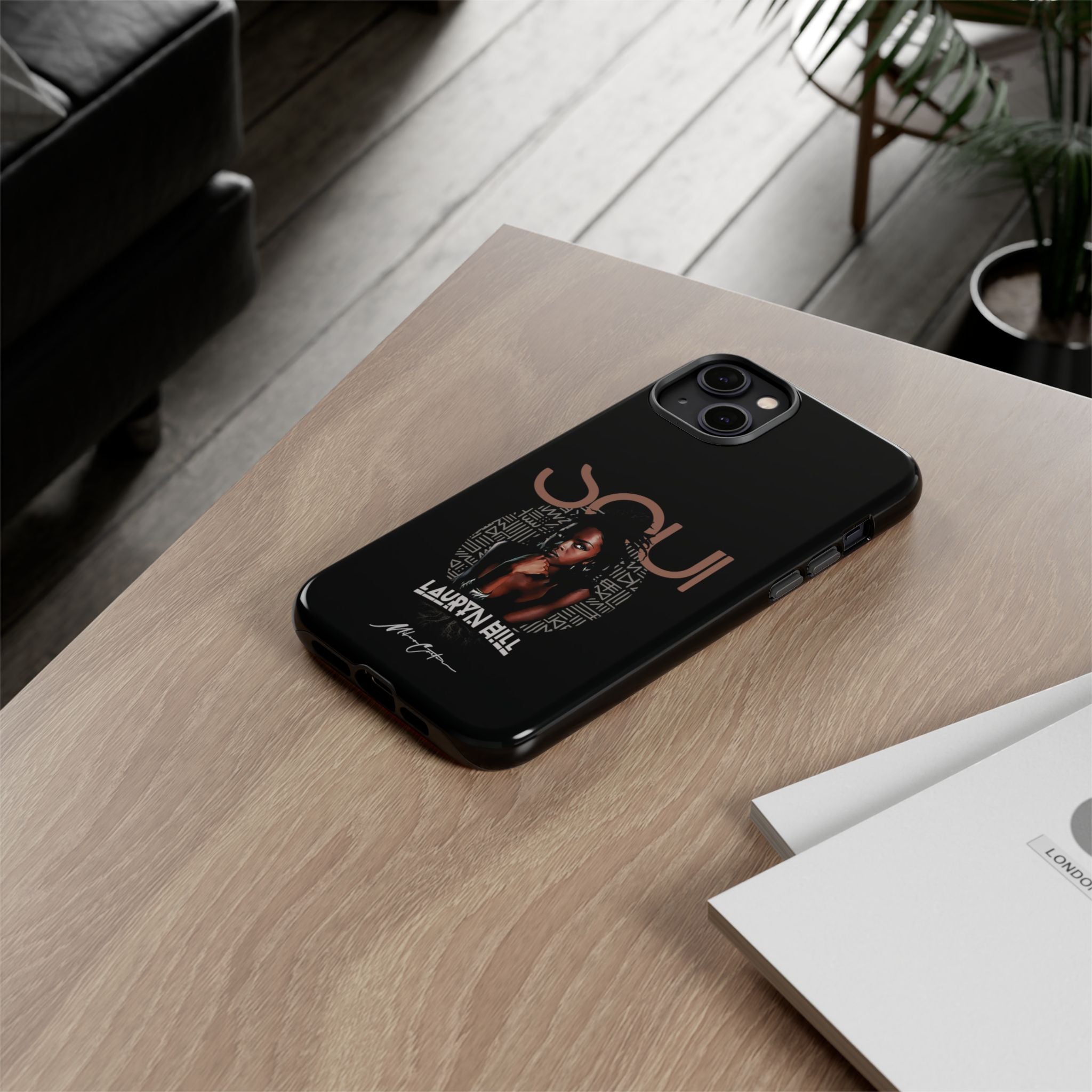 Lauryn Hill Phone Case – Premium 90s Hip-Hop & Soul Inspired Design | Miles Carter Collection