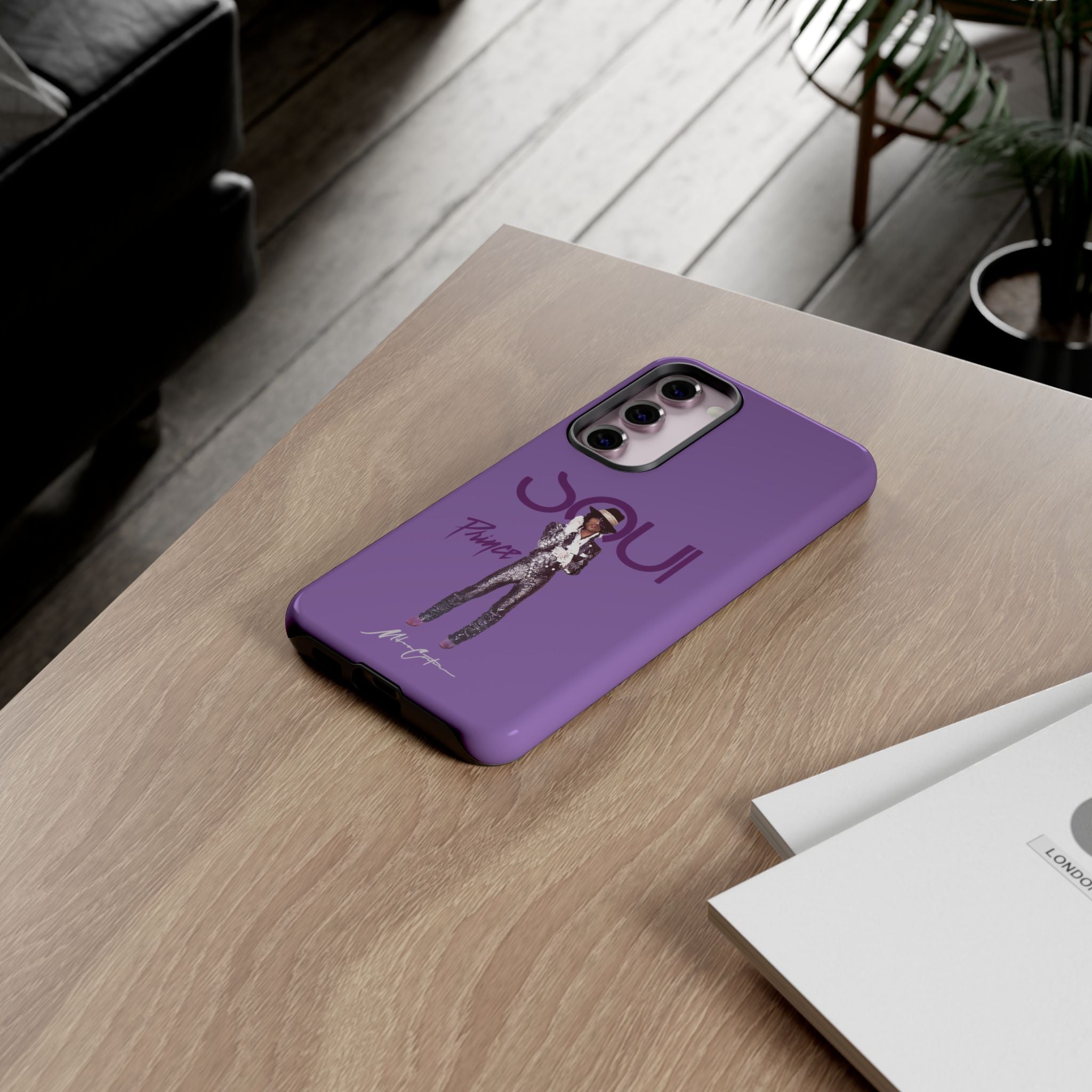 Prince Phone Case – Purple Icon & 80s Music Legend | Miles Carter Collection