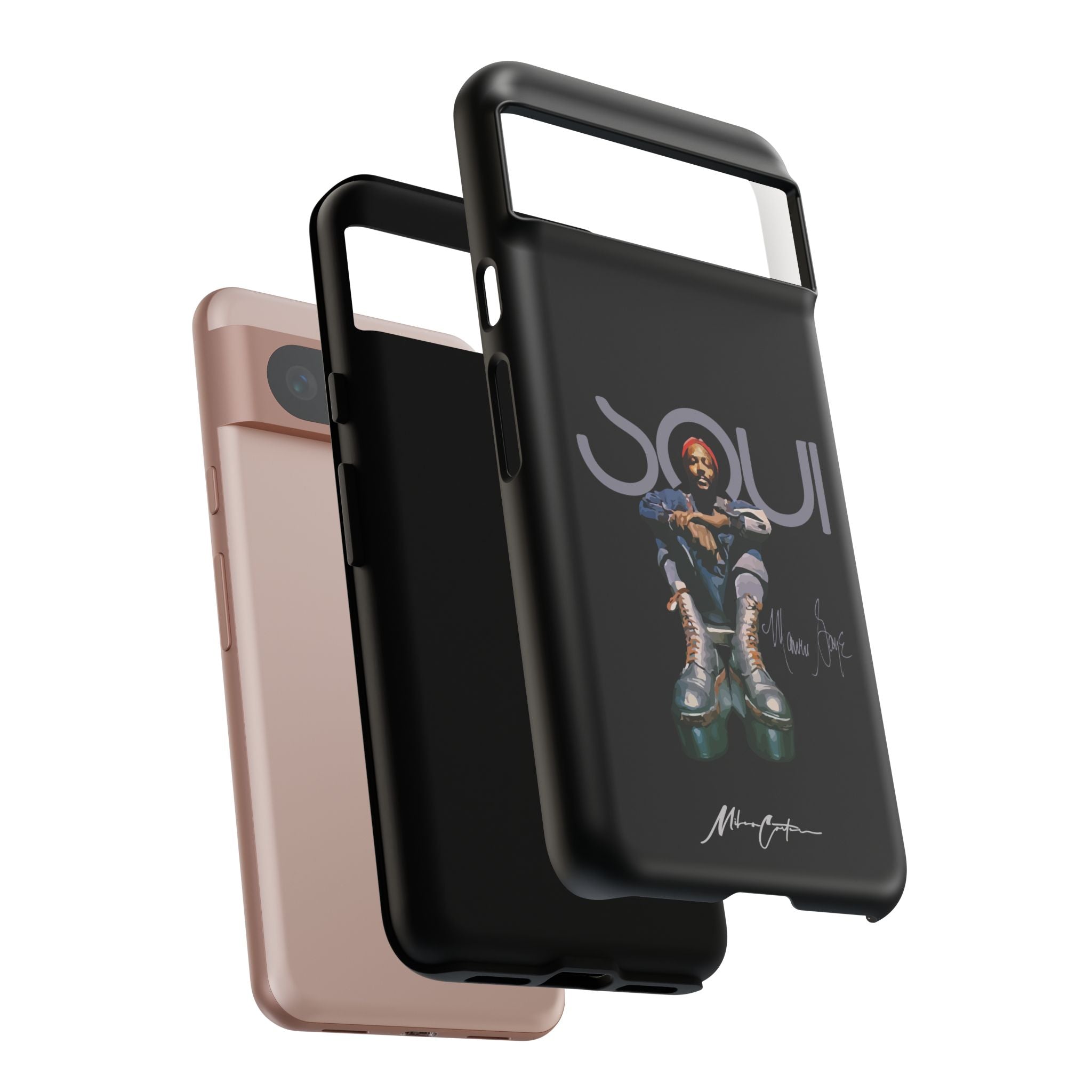 Marvin Gaye Phone Case – Rare Platform Boots Soul Legend Design | Miles Carter Collection