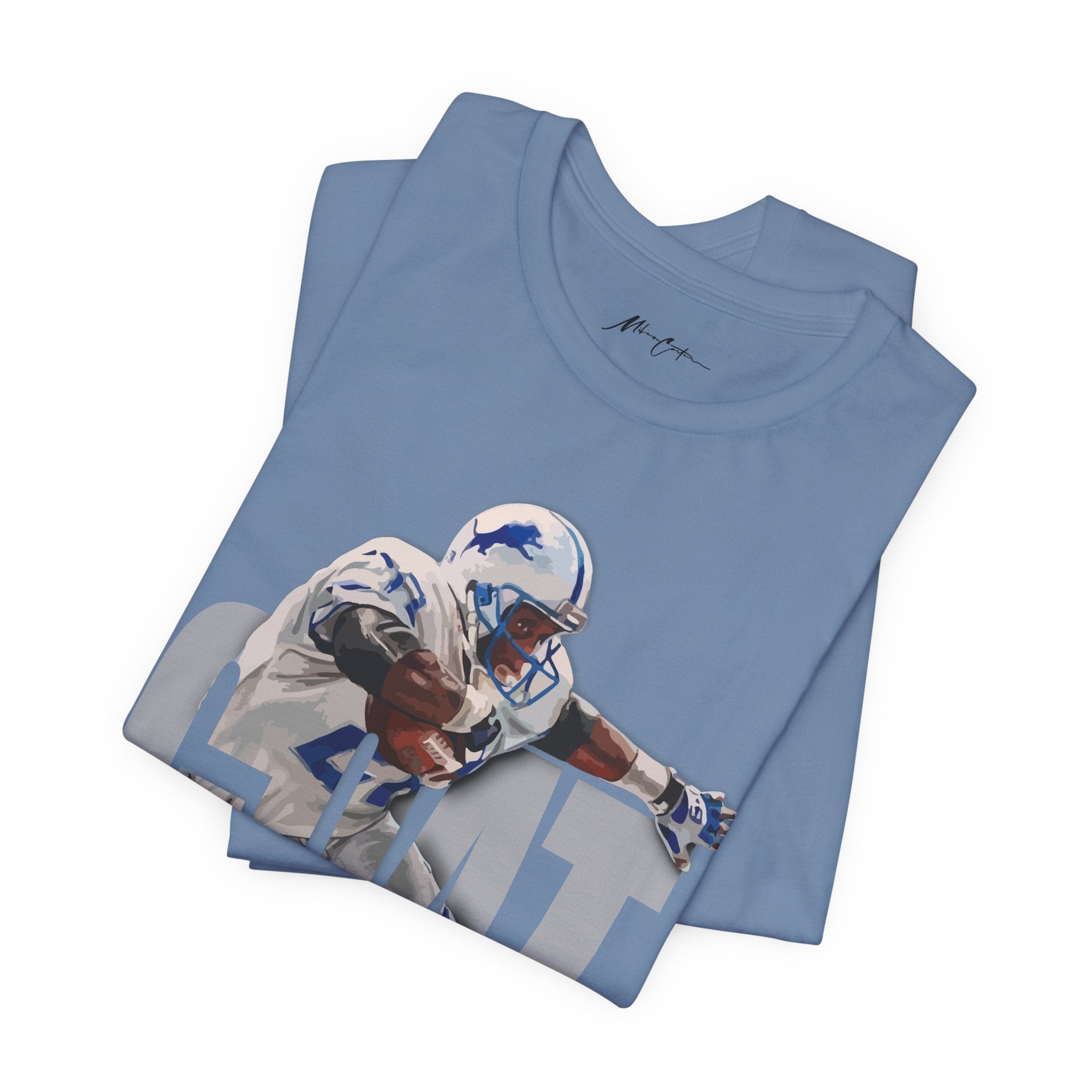 Printify T-Shirt Barry Sanders “One Man Team” | GOAT Series