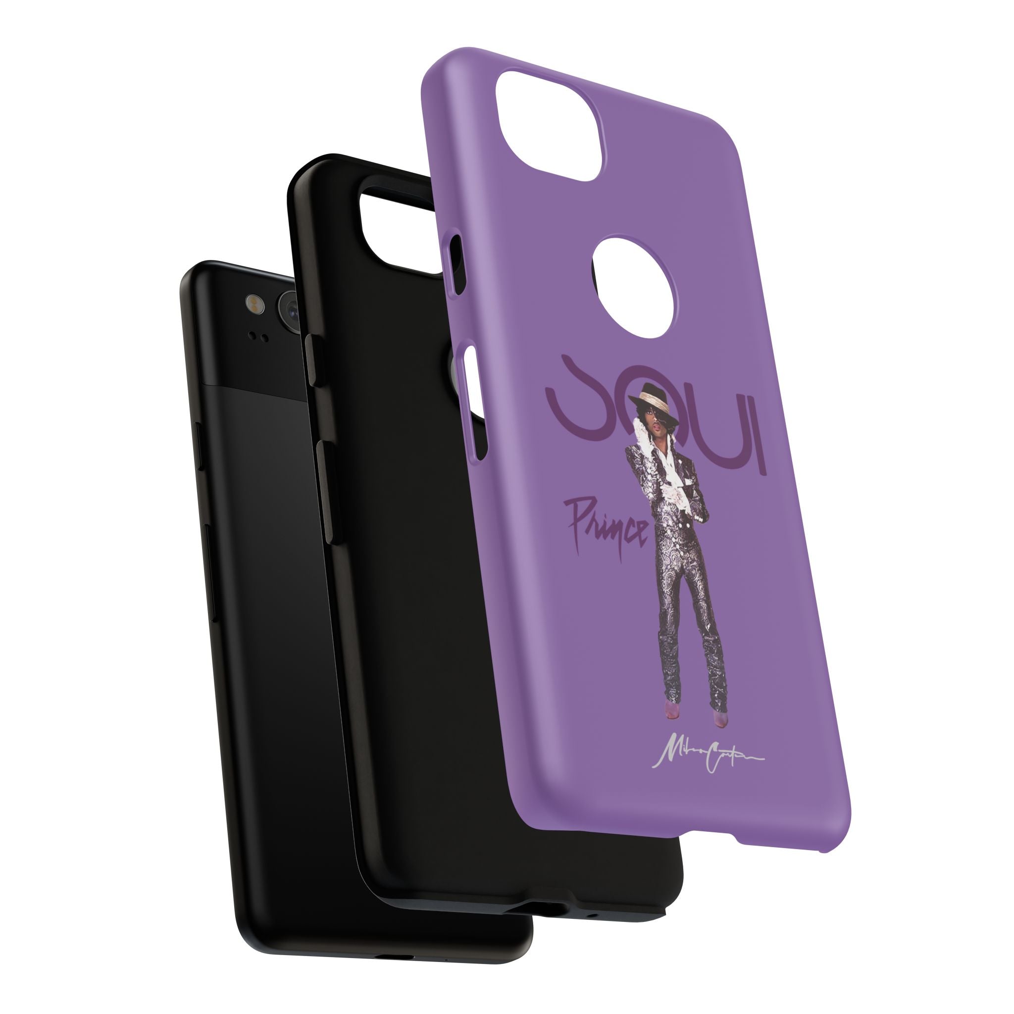 Prince Phone Case – Purple Icon & 80s Music Legend | Miles Carter Collection