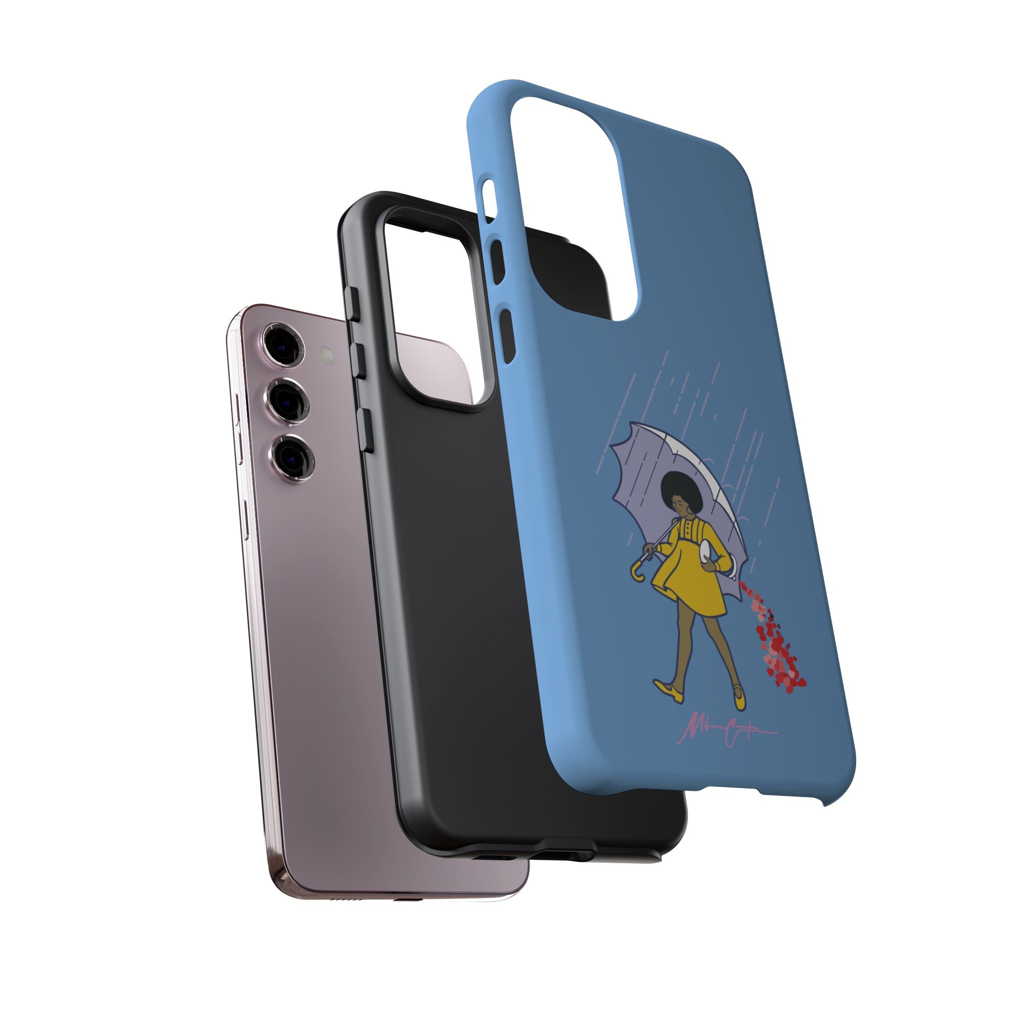 “Spread Love” Phone Case – Classic Series Positivity Design | Miles Carter Collection