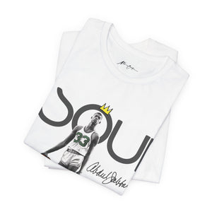 Printify T-Shirt Kareem Abdul-Jabbar “The Big A” | Soul Series