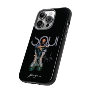 Printify Phone Case iPhone 14 Pro / Glossy Marvin Gaye Phone Case – Rare Platform Boots Soul Legend Design | Miles Carter Collection