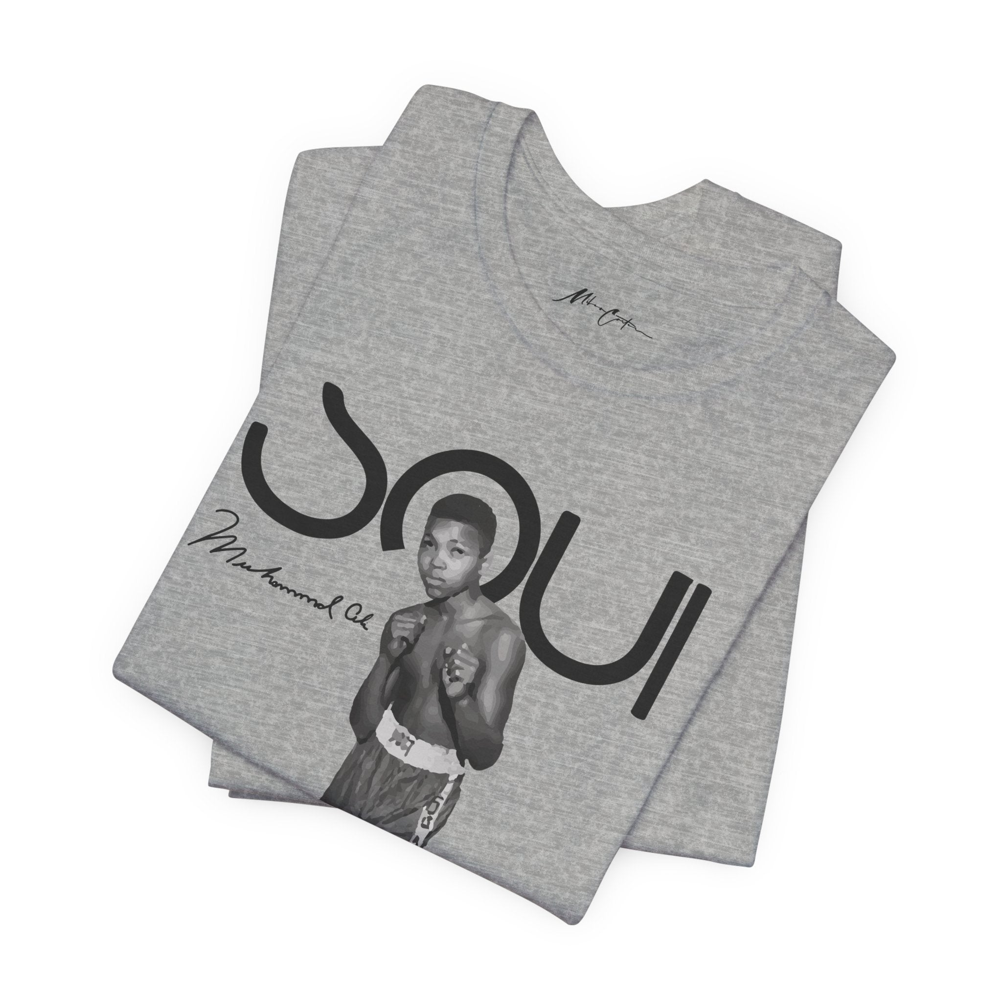 Printify T-Shirt Muhammad Ali “Rumble Young Man Rumble” | Soul Series