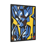 Printify Canvas 24" x 30" (Vertical) / Black / 1.25" Jazz Ensemble - Premium Modern Wall Decor | Miles Carter Collection