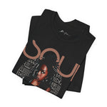Printify T-Shirt Lauryn Hill “Diamond Mic” | Soul Series