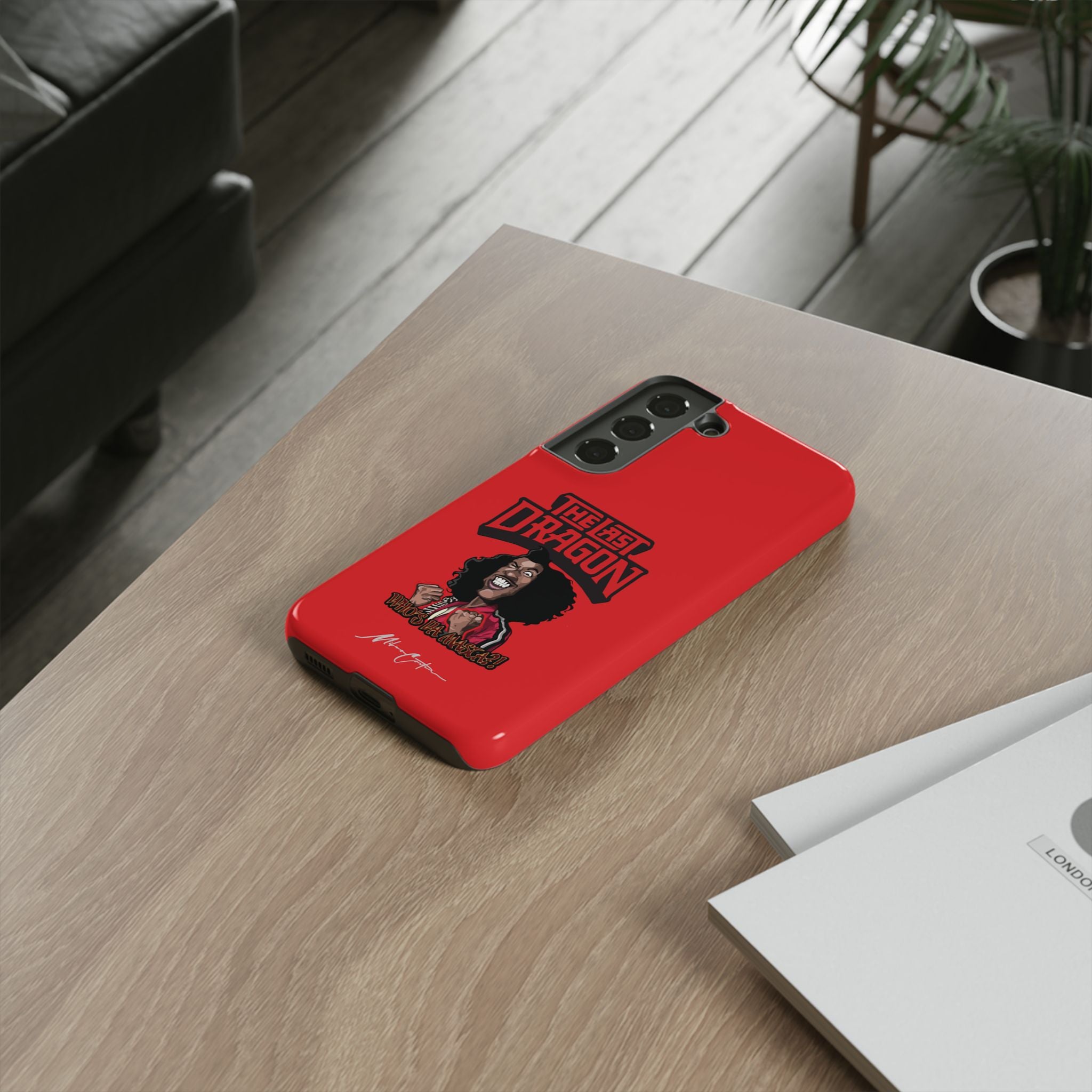 Printify Phone Case Samsung Galaxy S22 / Glossy Sho’nuff Phone Case – The Last Dragon Cult Classic Villain | Miles Carter Collection
