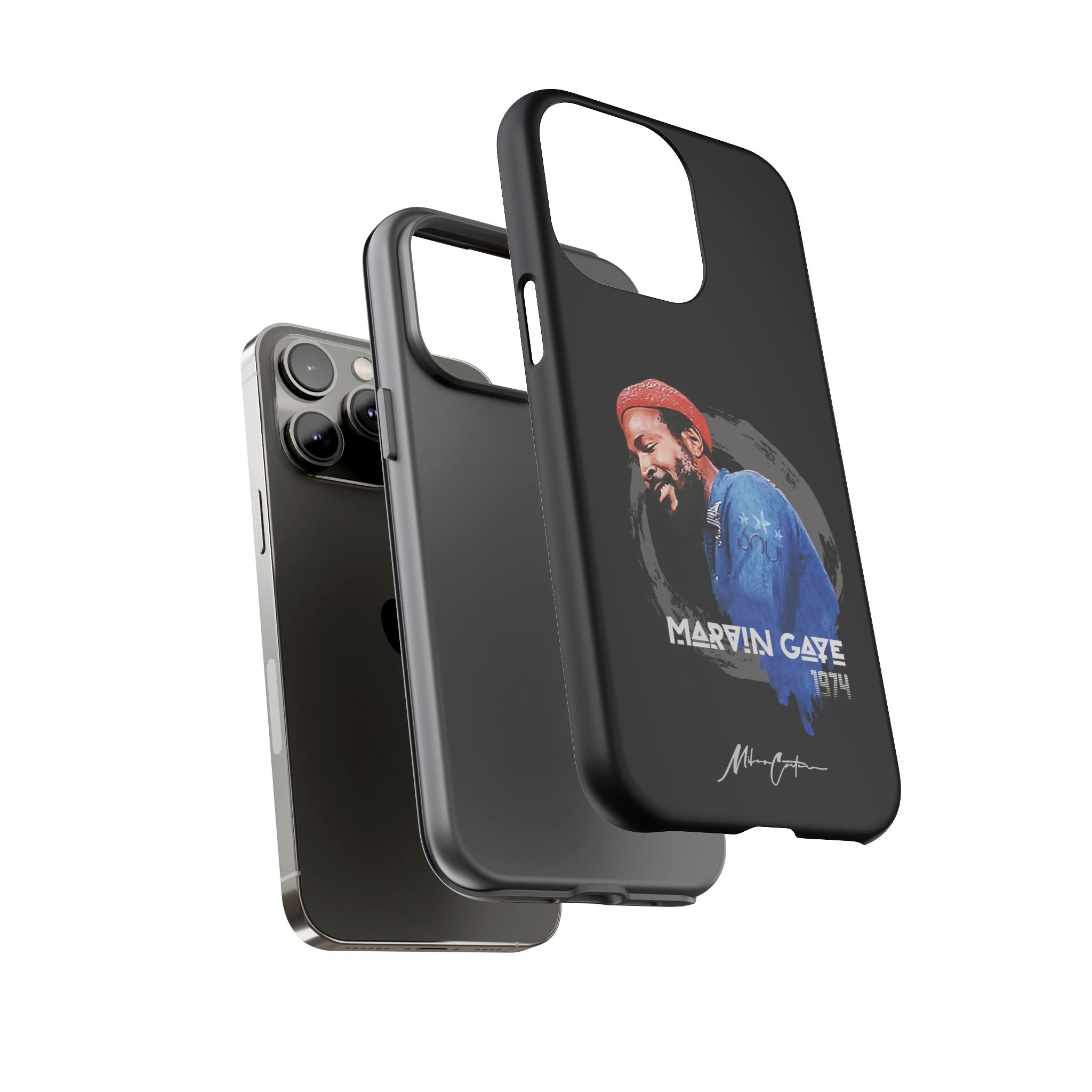 Marvin Gaye Phone Case – Motown Soul Icon | Miles Carter Collection