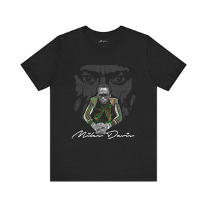 Printify T-Shirt Solid Black Blend / S Miles Davis “Midnight Modal” | Classic Series