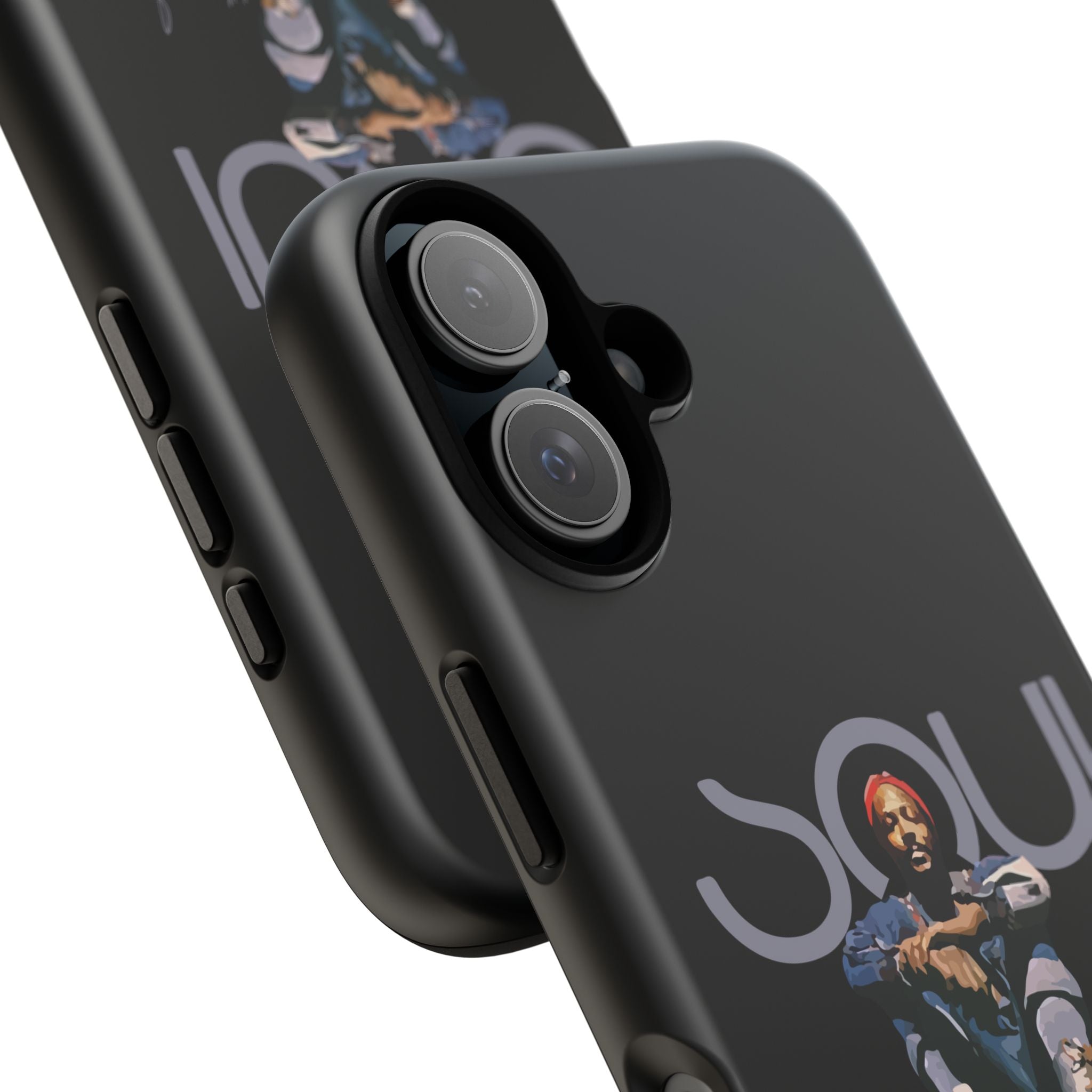 Printify Phone Case iPhone 16 / Matte Marvin Gaye Phone Case – Rare Platform Boots Soul Legend Design | Miles Carter Collection