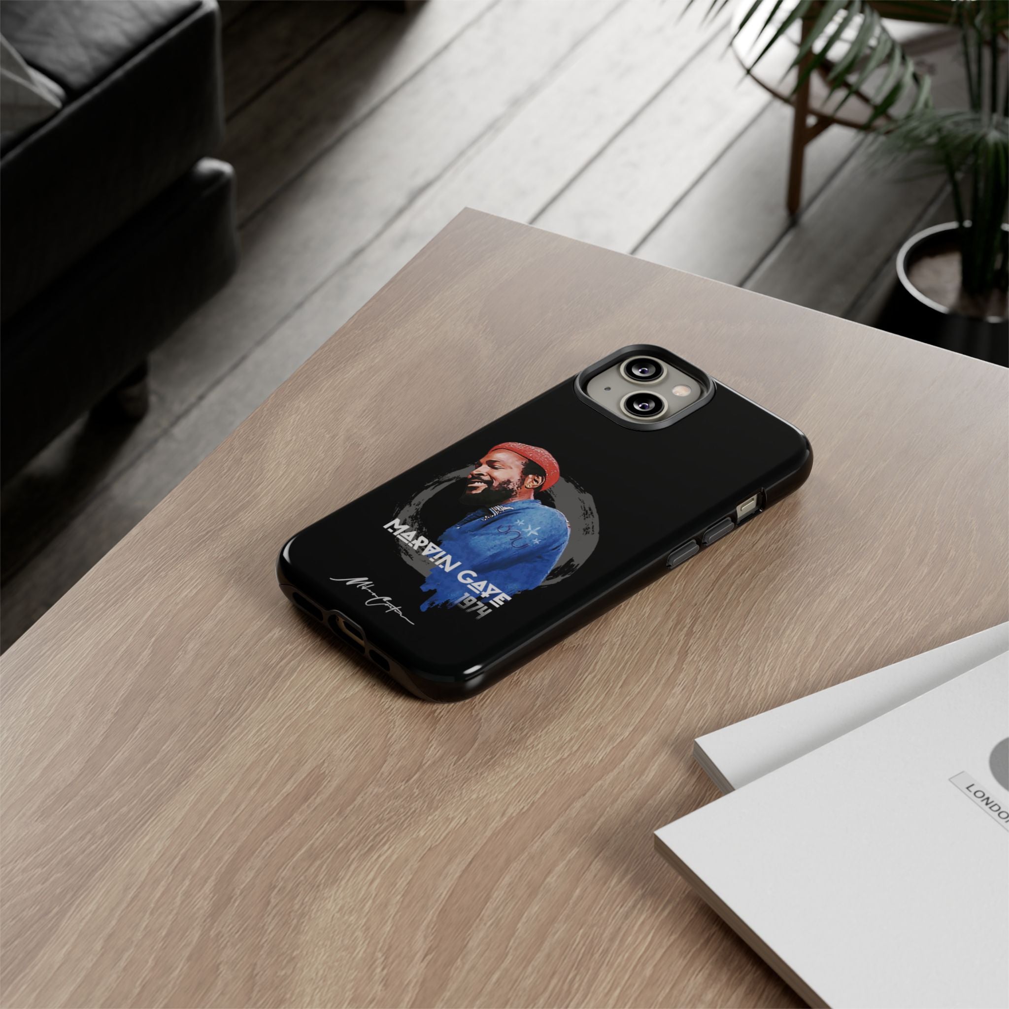 Marvin Gaye Phone Case – Motown Soul Icon | Miles Carter Collection