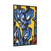 Printify Canvas 32″ x 48″ (Vertical) / Black / 1.25" Jazz Ensemble - Premium Modern Wall Decor | Miles Carter Collection