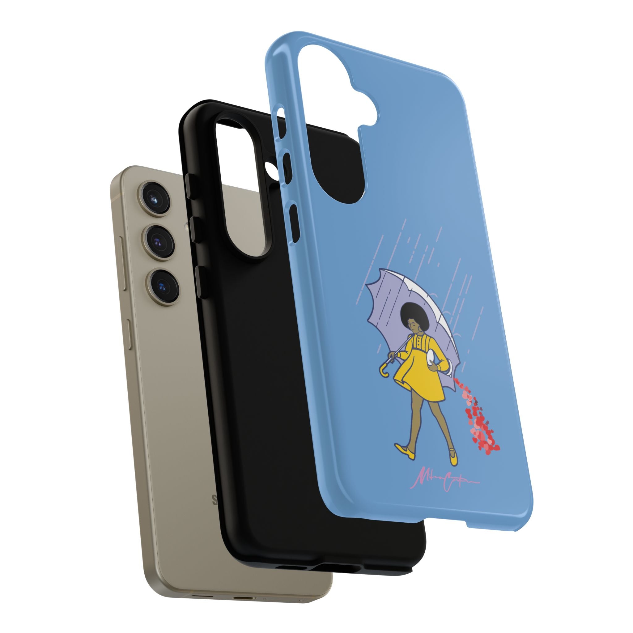 “Spread Love” Phone Case – Classic Series Positivity Design | Miles Carter Collection