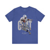 Printify T-Shirt Heather True Royal / S Barry Sanders “One Man Team” | GOAT Series