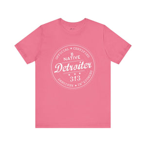 Printify T-Shirt Charity Pink / S Detroiter Native “313” Motor City | Classic Series