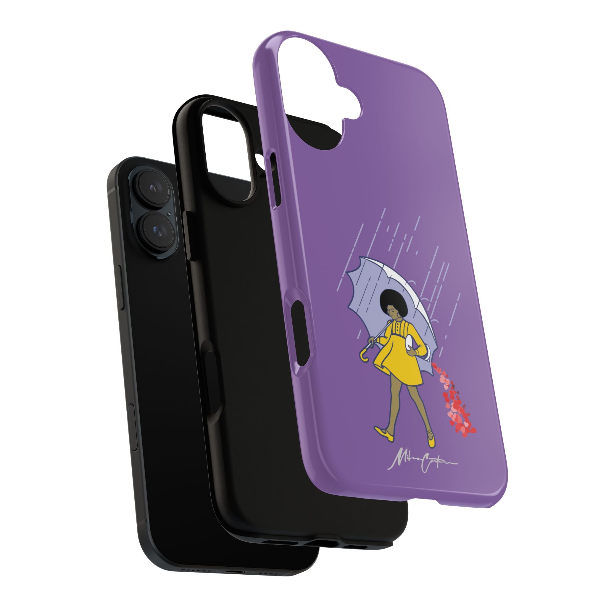 “Spread Love” Phone Case – Classic Series Positivity Design | Miles Carter Collection