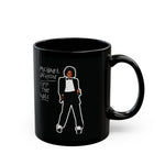Printify Mug 11oz Michael Jackson “Off The Wall” Ceramic Mug – King of Pop Collectible Drinkware | Miles Carter Collection