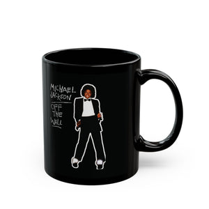 Printify Mug 11oz Michael Jackson “Off The Wall” Ceramic Mug – King of Pop Collectible Drinkware | Miles Carter Collection