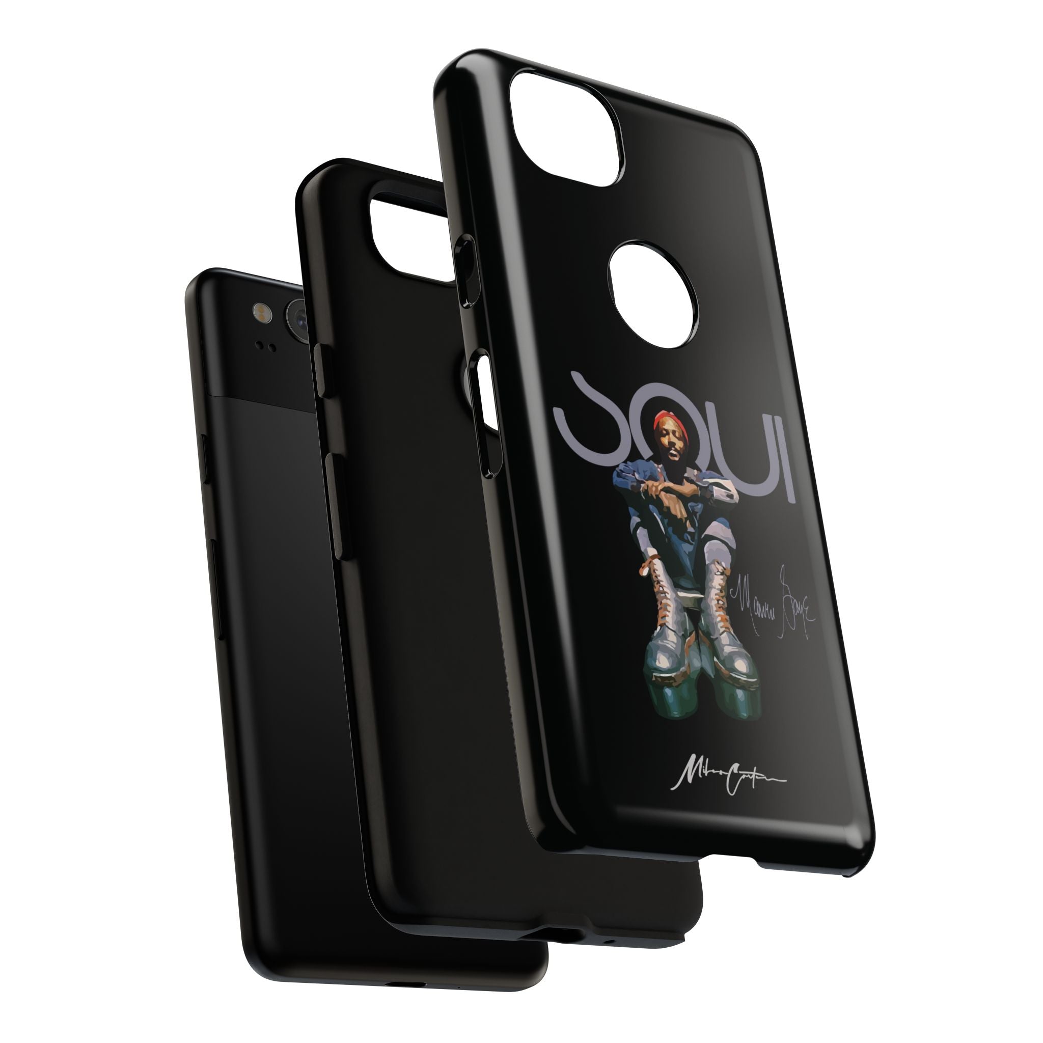 Marvin Gaye Phone Case – Rare Platform Boots Soul Legend Design | Miles Carter Collection