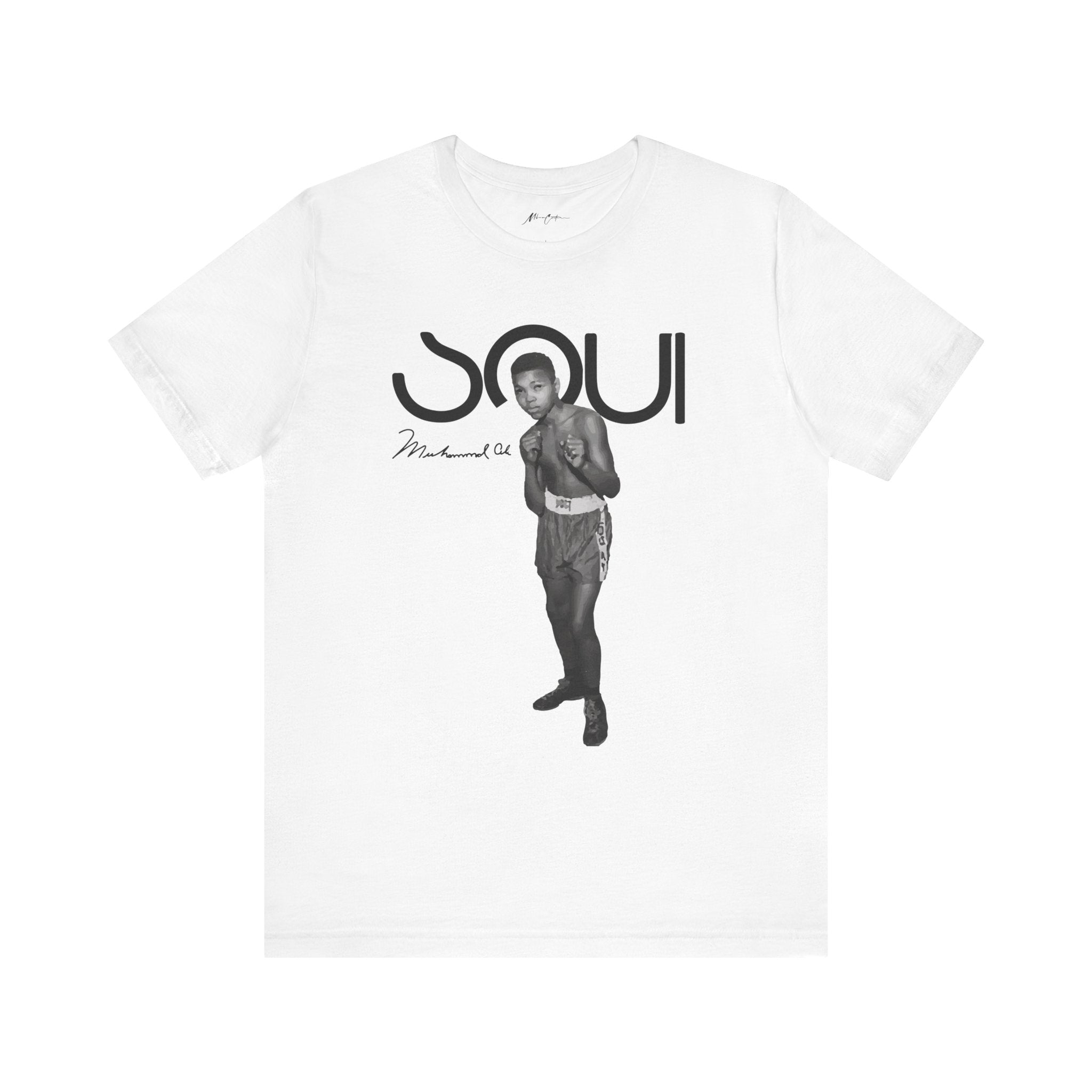 Printify T-Shirt White / S Muhammad Ali “Rumble Young Man Rumble” | Soul Series