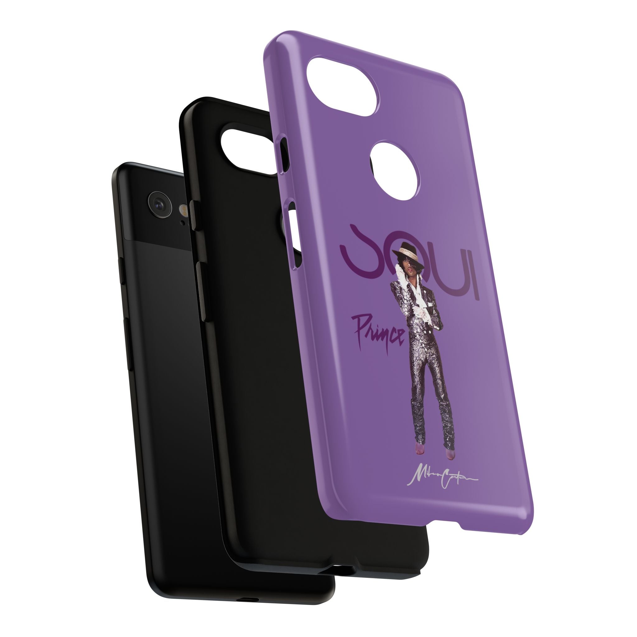 Prince Phone Case – Purple Icon & 80s Music Legend | Miles Carter Collection