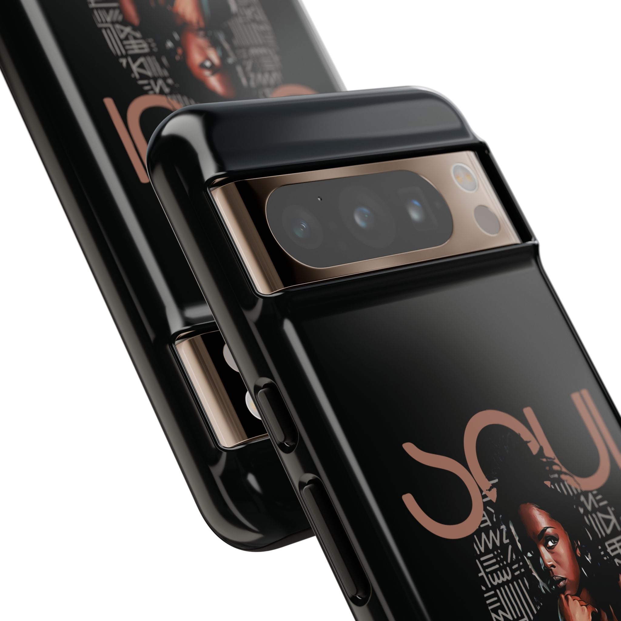 Printify Phone Case Google Pixel 8 Pro / Glossy Lauryn Hill Phone Case – Premium 90s Hip-Hop & Soul Inspired Design | Miles Carter Collection