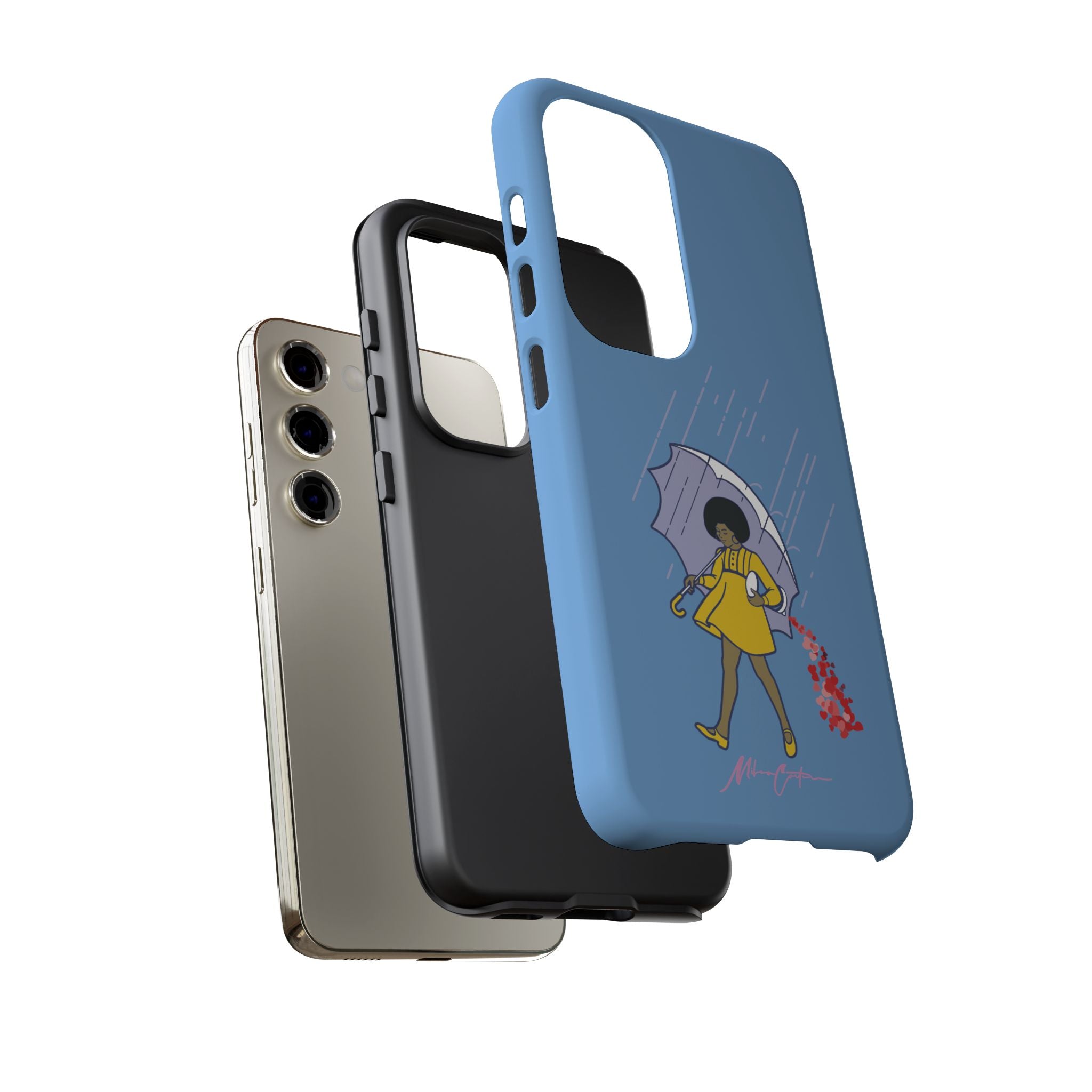 “Spread Love” Phone Case – Classic Series Positivity Design | Miles Carter Collection