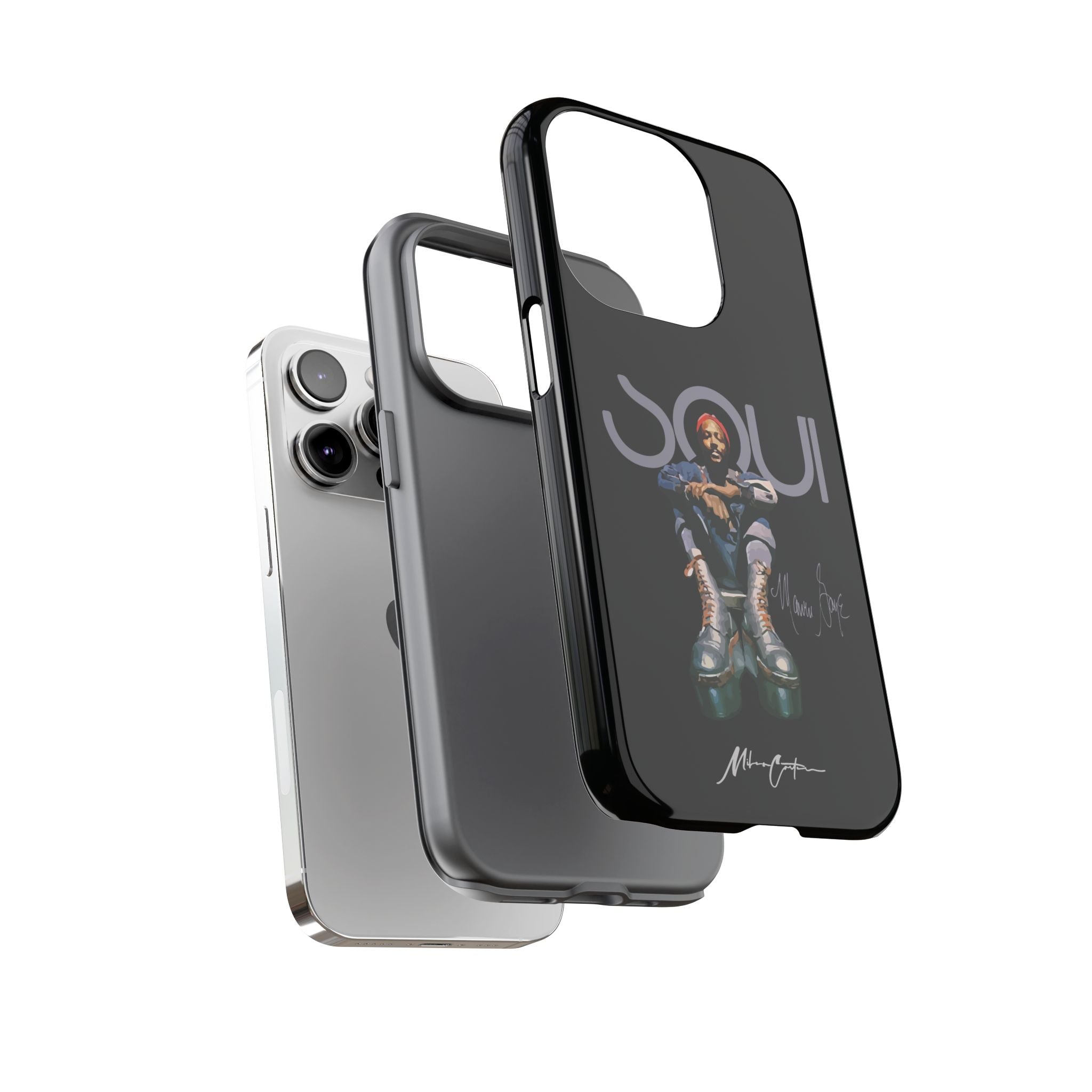 Marvin Gaye Phone Case – Rare Platform Boots Soul Legend Design | Miles Carter Collection