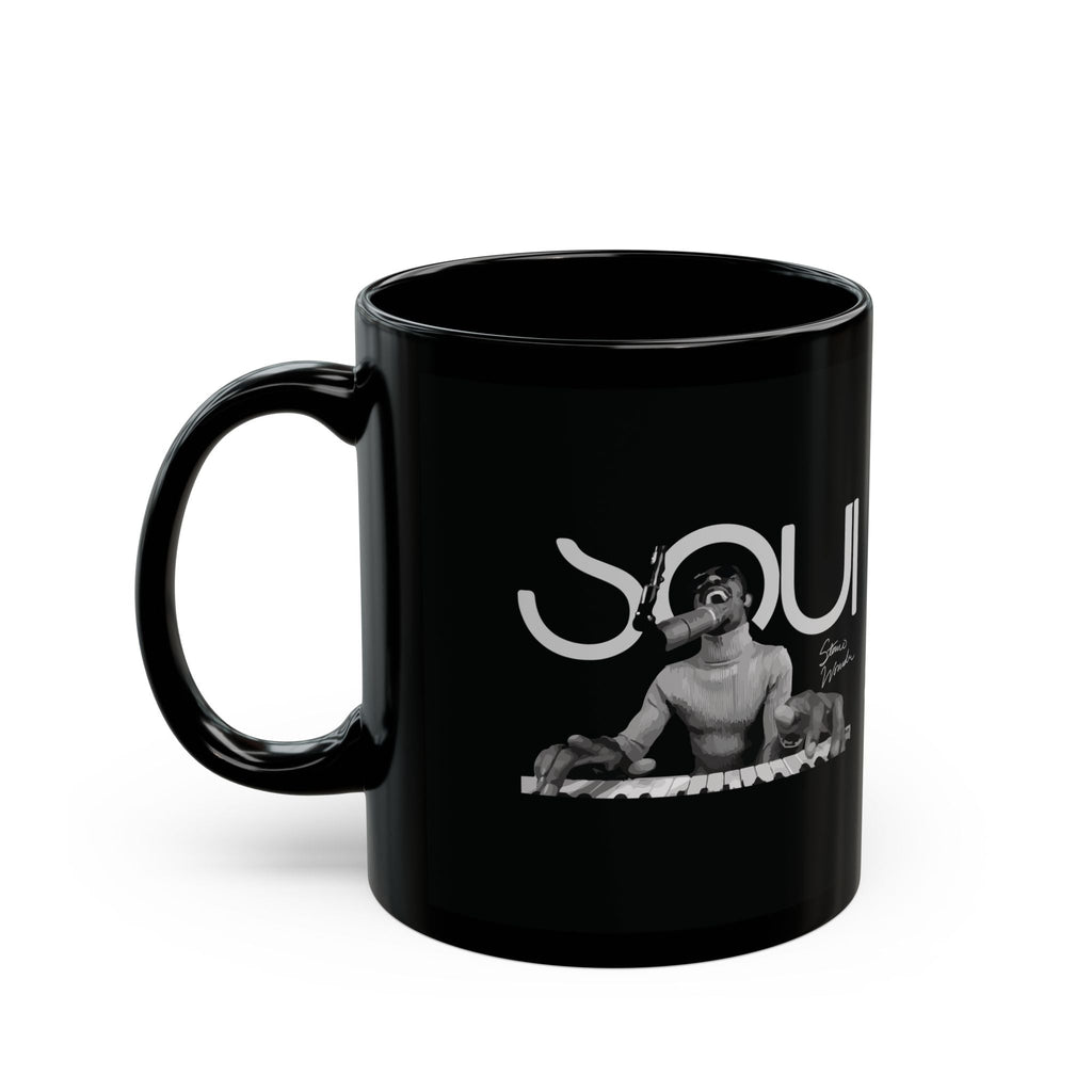 Printify Mug 11oz Stevie Wonder Ceramic Mug – Soul Legend Collectible Drinkware | Miles Carter Collection