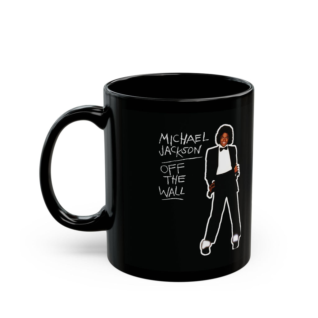 Printify Mug 11oz Michael Jackson “Off The Wall” Ceramic Mug – King of Pop Collectible Drinkware | Miles Carter Collection