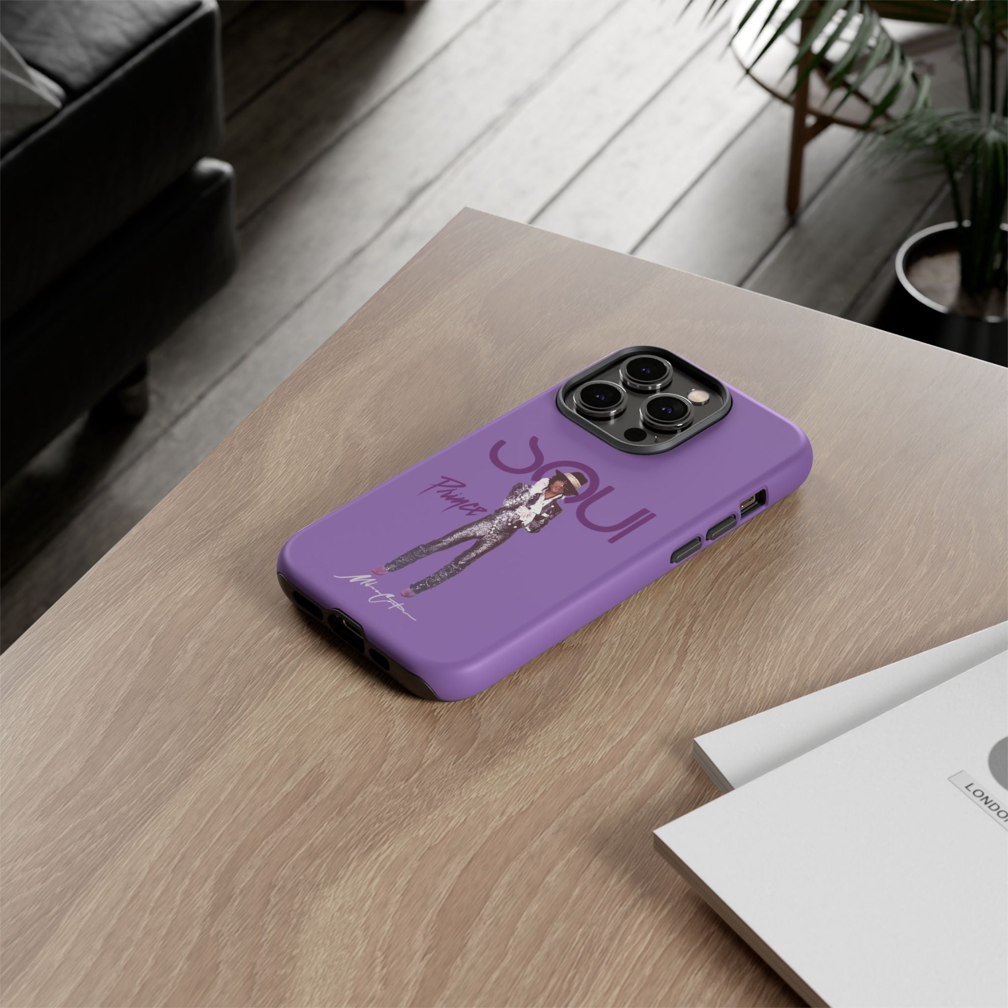 Prince Phone Case – Purple Icon & 80s Music Legend | Miles Carter Collection