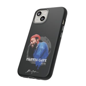 Printify Phone Case iPhone 14 / Matte Marvin Gaye Phone Case – Motown Soul Icon | Miles Carter Collection
