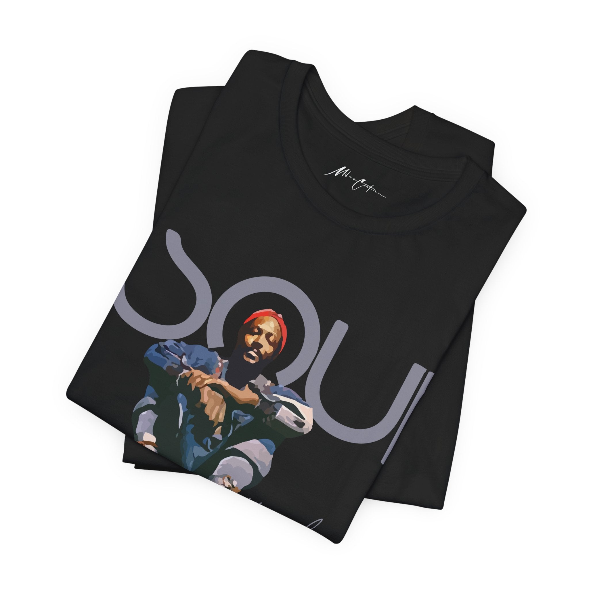 Printify T-Shirt Marvin Gaye "Boots" | Soul Series
