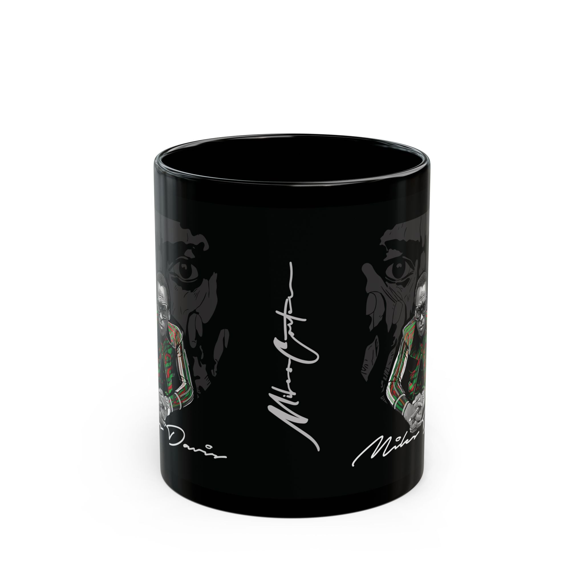 Printify Mug 11oz Miles Davis Ceramic Mug – Jazz Legend Collectible Drinkware | Miles Carter Collection