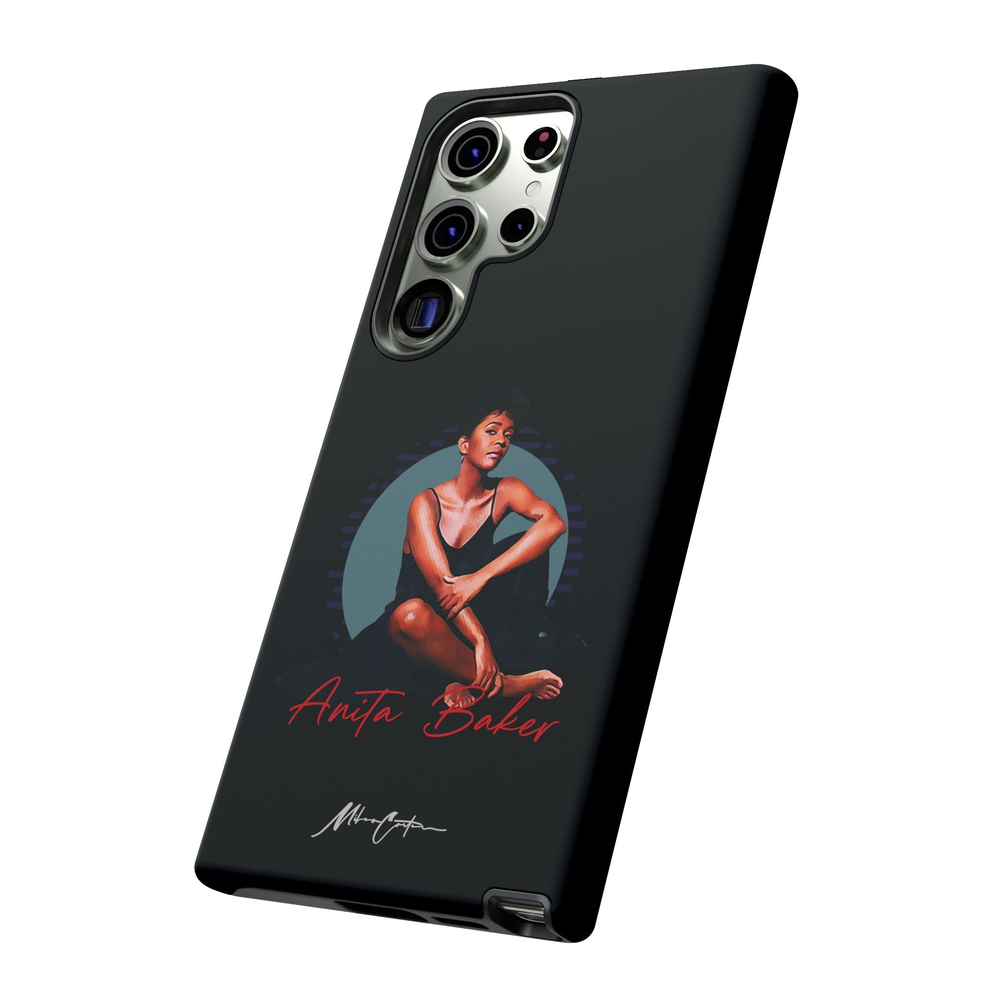 Printify Phone Case Samsung Galaxy S23 Ultra / Matte Anita Baker Phone Case – Timeless Soul & R&B Legend | Miles Carter Collection