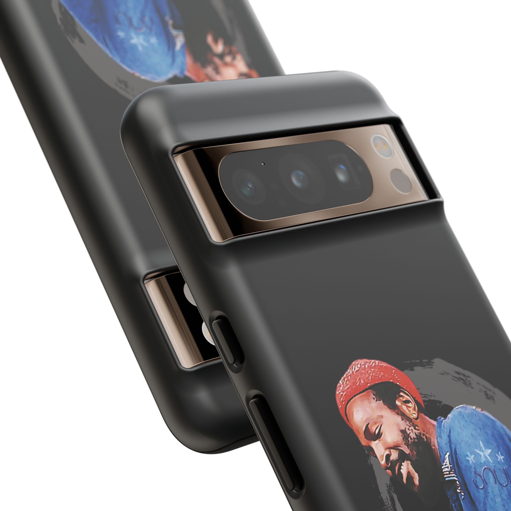 Printify Phone Case Google Pixel 8 Pro / Matte Marvin Gaye Phone Case – Motown Soul Icon | Miles Carter Collection