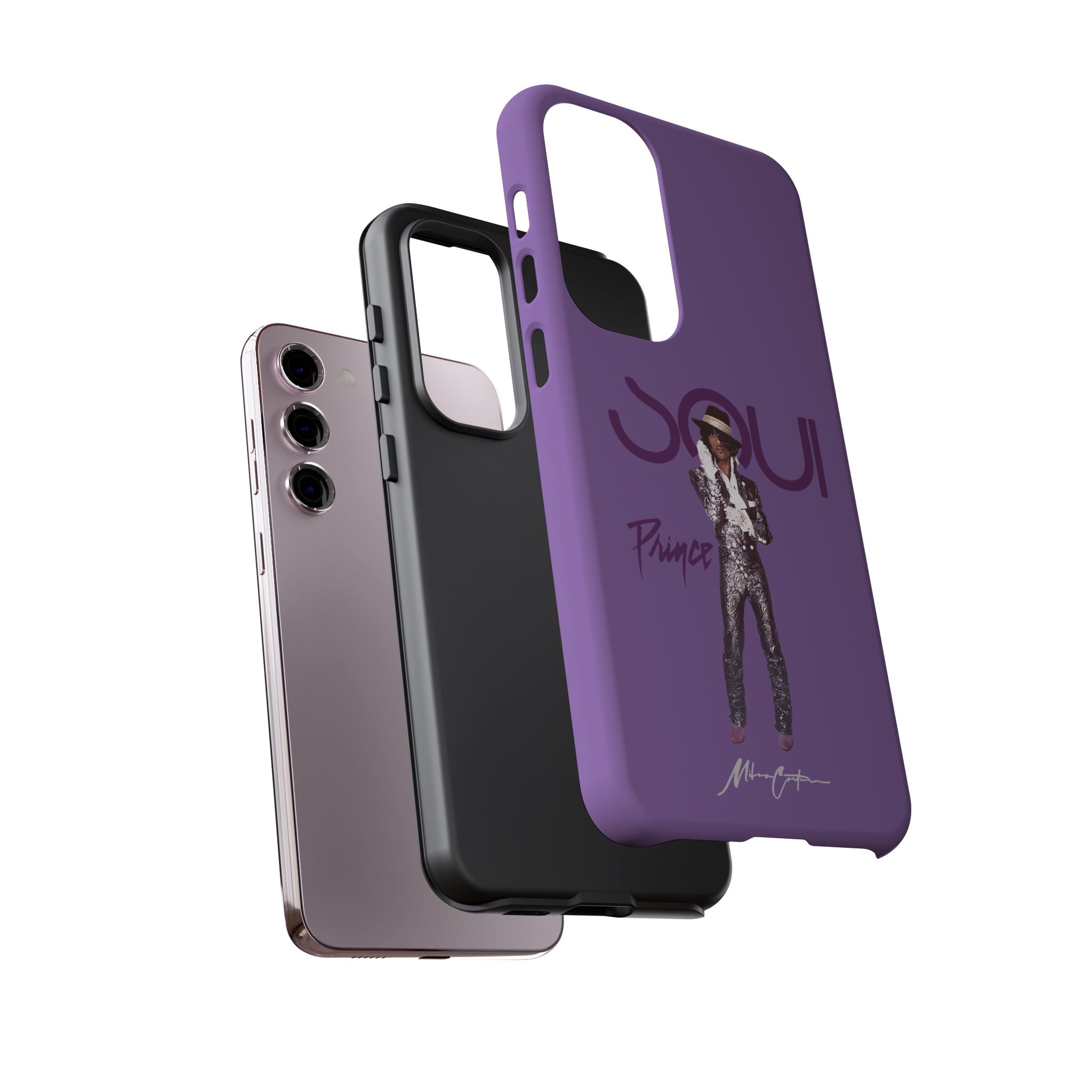 Prince Phone Case – Purple Icon & 80s Music Legend | Miles Carter Collection