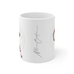 Printify Mug 11oz Dr. J Ceramic Mug – Julius Erving Basketball Legend Drinkware | Miles Carter Collection