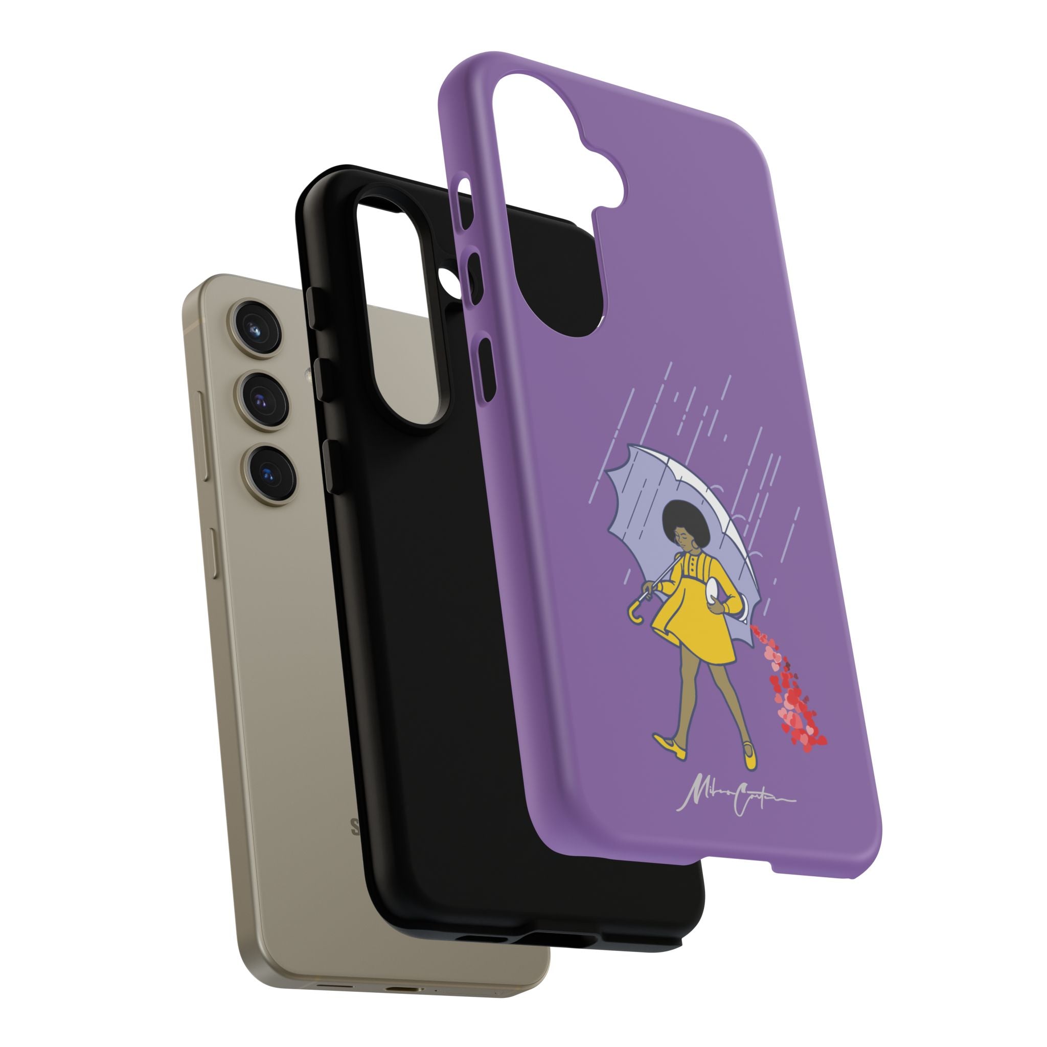 “Spread Love” Phone Case – Classic Series Positivity Design | Miles Carter Collection