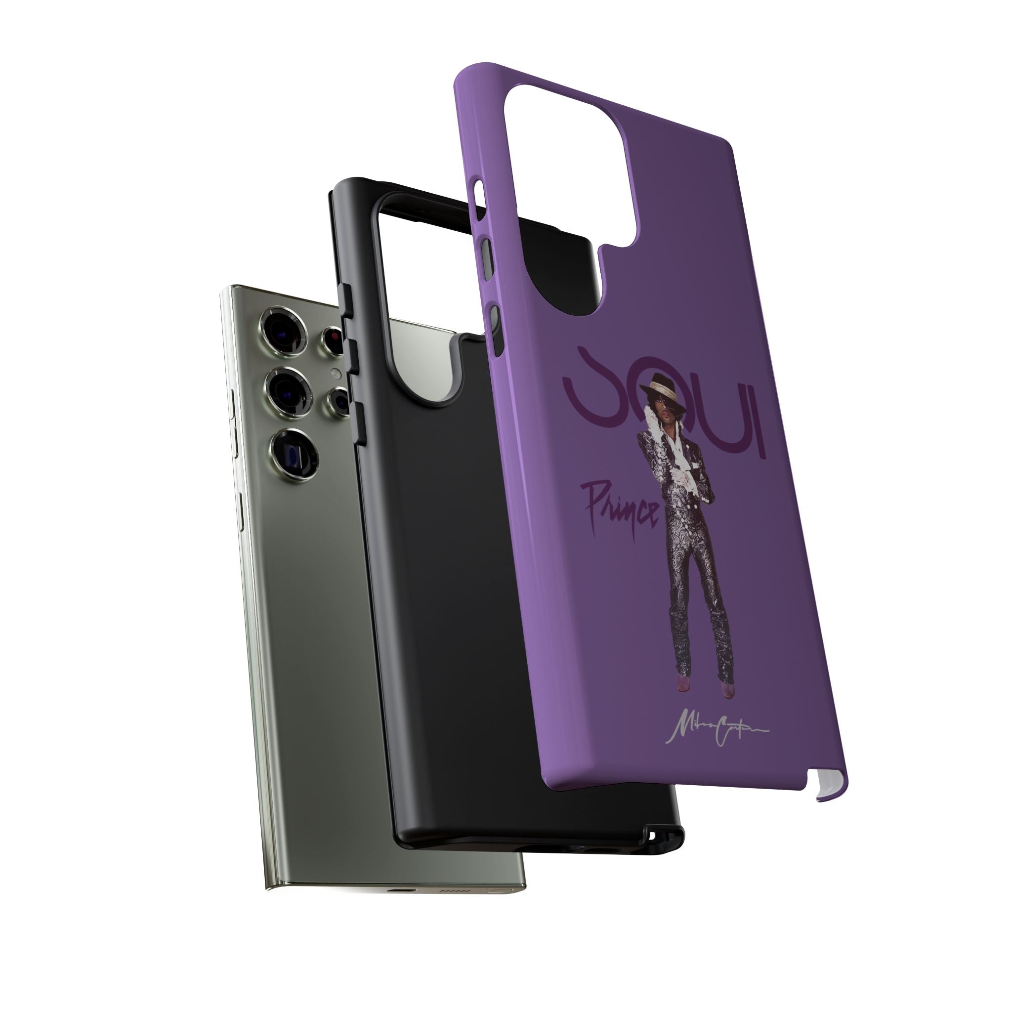 Prince Phone Case – Purple Icon & 80s Music Legend | Miles Carter Collection