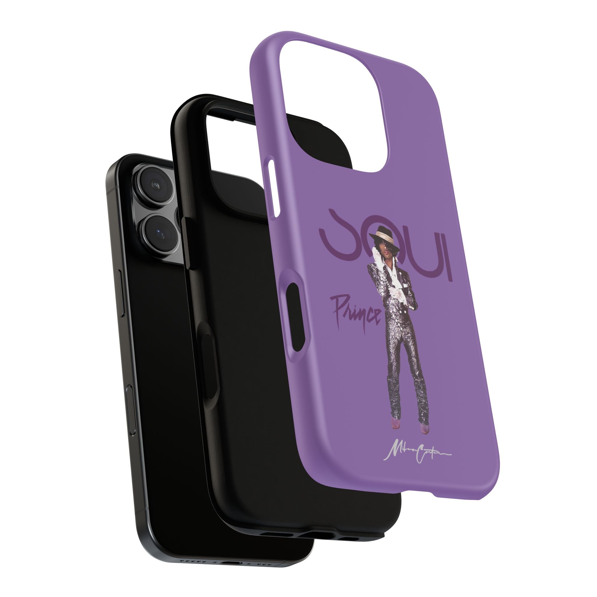 Prince Phone Case – Purple Icon & 80s Music Legend | Miles Carter Collection