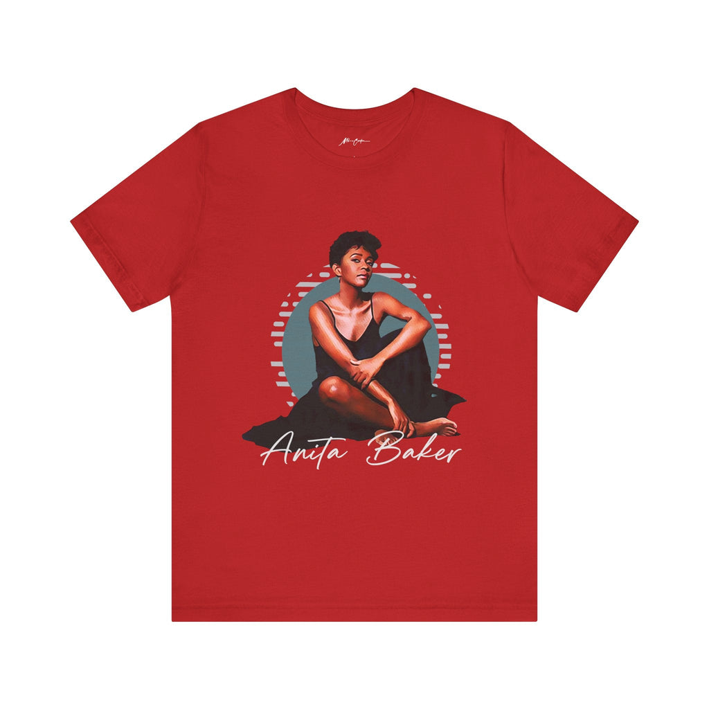 Printify T-Shirt Red / S Anita Baker “Rapture” | Soul Series