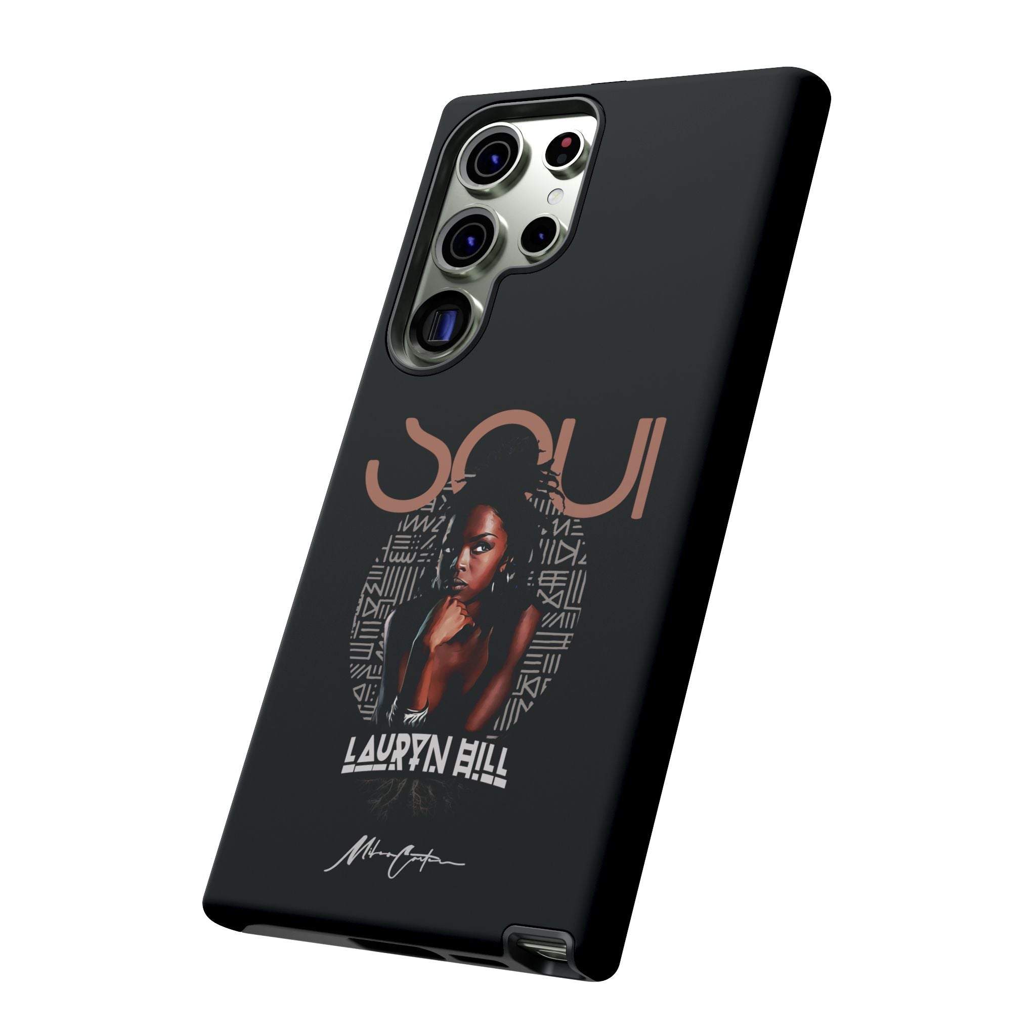 Printify Phone Case Samsung Galaxy S23 Ultra / Matte Lauryn Hill Phone Case – Premium 90s Hip-Hop & Soul Inspired Design | Miles Carter Collection
