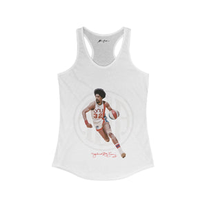 Printify Tank Top XS / Solid White Womens Julius Erving “Dr. J” | Goat Series