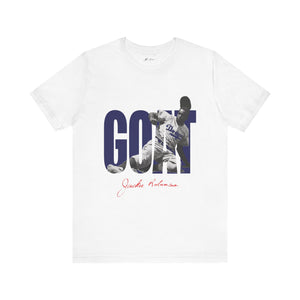 Printify T-Shirt White / S Jackie Robinson | Goat Series