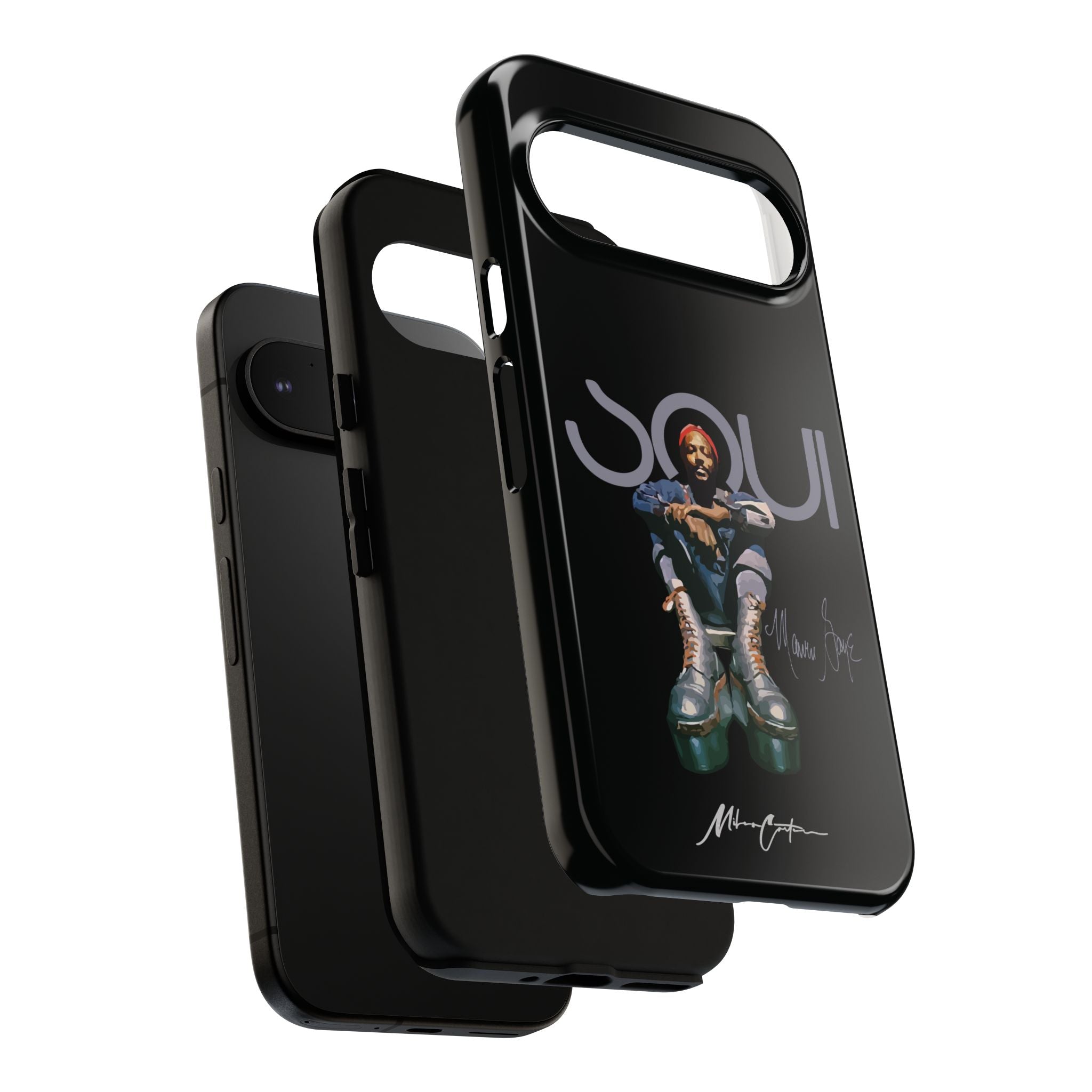Marvin Gaye Phone Case – Rare Platform Boots Soul Legend Design | Miles Carter Collection